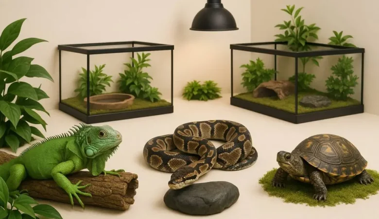 نگهداری خزندگان و دوزیستان خانگی